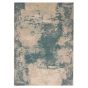 Maxell Rugs MAE13 by Nourison in Ivory and Teal