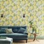 Lilac Wallpaper 1003 by Cole & Son in Lemon Yellow Multi