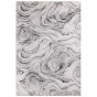 Lavico Swirling Marble Rug by Clarke & Clarke in Charcoal Grey