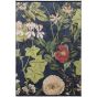 Passiflora Tropical Floral Rug by Clarke & Clarke in Midnight Spice