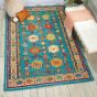 Vibrant Rugs VIB09 in Teal by Nourison