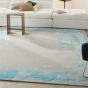 Prismatic Abstract Rugs PRS22 by Nourison in Sea Mist Blue