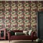 Acanthus Wallpaper 216439 by Morris & Co in Madder Thyme