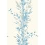 Bamboo Wallpaper 100 5022 by Cole & Son in Blue Ivory White