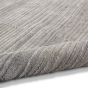 Calvin Klein Abyss Stripe Designer Rugs CK990 in Silver Grey