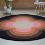 Sunflower Rugs 60005 in Pink by Orla Kiely