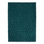 Gio Geometric Wool Rugs 39107 by Wedgwood in Teal Green