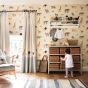 Two by Two Wallpaper 214043 by Sanderson in Vintage Multi