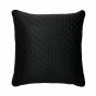 T Quilted Geometric Pillow Sham by Ted Baker in Black