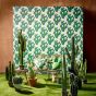 Opunita Wallpaper 111802 by Scion in Forest Lime Green