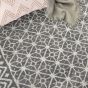 Palermo Rugs PMR02 in charcoal silver by Nourison