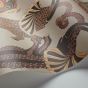 Safari Dance Wallpaper 8038 by Cole & Son in Ginger Red