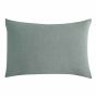 Lazy Linen Bedding Plain Sage Green Duvet Cover and Pillowcase
