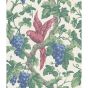 Woodvale Orchard Wallpaper 116 5018 by Cole & Son in Rose Hyacinth and Forest Green