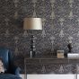 Tespi Wallpaper 312022 by Zoffany in Sepia Brown Jet