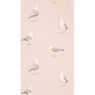 Shore Birds Wallpaper 216562 by Sanderson in Blush Pink
