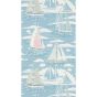 Sailor Wallpaper 216572 by Sanderson in Nautical Blue