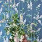 Wisteria Wallpaper 5015 by Cole & Son in Blue Jade