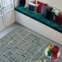 Skintilla Rugs in Kingfisher 41707 by Harlequin