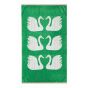 Swim Swan Swam Towels by Scion in Mint Leaf Green