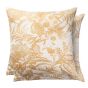 Toco Botanical Indoor Outdoor Cushion By Harlequin in Ochre Yellow