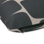 Lohko Indoor Outdoor Cushion 625805 by Scion in Liquorice Black