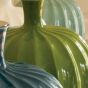 Kristiana Ceramic Lamp by William Yeoward in Grass Green