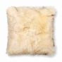 Berwyn Faux Fur Cushion by Laura Ashley in Cream