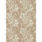 Marigold Wallpaper 216955 by Morris & Co in Chocolate Cream