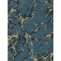 French Marble Wallpaper 313025 by Zoffany in Reign Blue