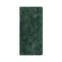 Chicago Shaggy Hallway Runner Rugs in Forest Green