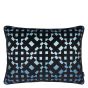 Soft L Aveu Geometric Cushion By Christian Lacroix in Ruisseau Blue