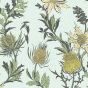 Thistle Wallpaper 14042 by Cole & Son in Lemon Olive Duck Egg