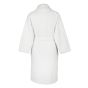 Super Pile Bath Robe 100 by Abyss and Habidecor in White