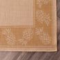 Outdoor Pineapple Rugs in Natural by Rugstyle