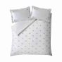 ZSL Elephant Bedding and Pillowcase By Sophie Allport in Dove Grey