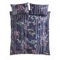 Linear Bamboo Bedding and Pillowcase By Sara Miller in Blue