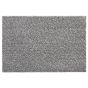 Cotton Plain Washable Anti Slip Doormat in Slate grey
