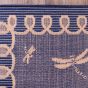 Outdoor Dragonfly Rugs in Blue by Rugstyle