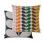 Duo Stem Cushion in Multicolour by Orla Kiely