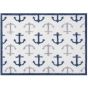 Bathroom Anchor Mats in Blue by Turtlemat