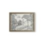 Trecastle Framed Print 115039 by Laura Ashley in Natural