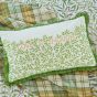 Lemon Tree Willow Bough Woven Throw by William Morris in Leaf Green