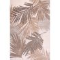 Outdoor Tropical D400A Botanical Palm Leaf Print rug in Natural