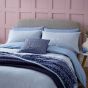 Woven Check Bedding by Helena Springfield in Chambray Blue