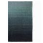 Modern Capisoli Plain Ombre Rug in Teal Blue by Designers Guild