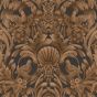Gibbons Carving Wallpaper 9018 by Cole & Son in Metallic Bronze