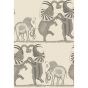 Safari Dance Wallpaper 8037 by Cole & Son in Stone White