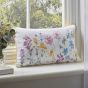 Wild Meadow Cotton Cushion by Laura Ashley in Multi