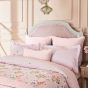 T Quilted Geometric Cushion by Ted Baker in Soft Pink